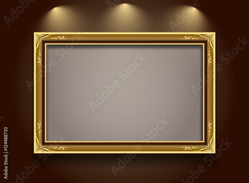 gold frame