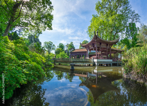 Chinese garden in Frankfurt