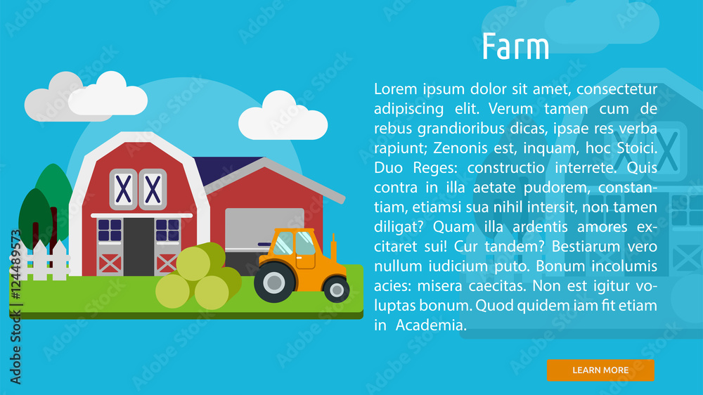 Farm Conceptual Banner