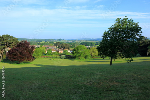 A view of the countryside around Sandown on the Isle of Wight