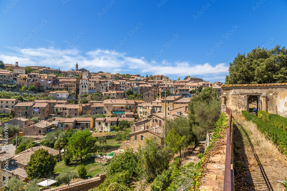 Montalcino, Italy. Urban landscape