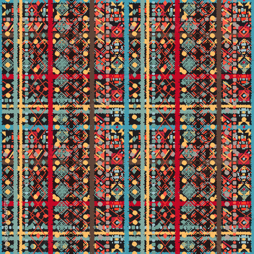 Ethnicity seamless pattern