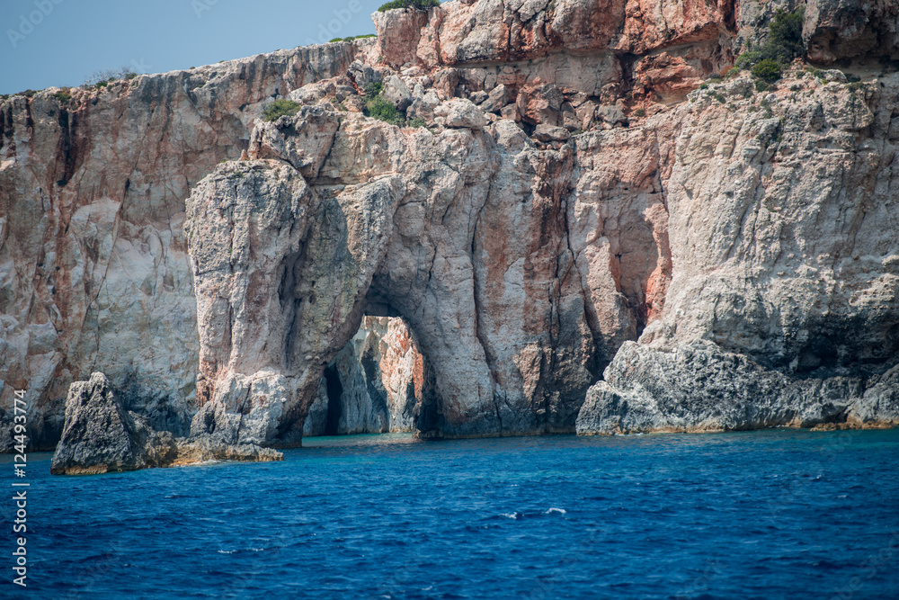 Fototapeta premium Costline at Ionian sea