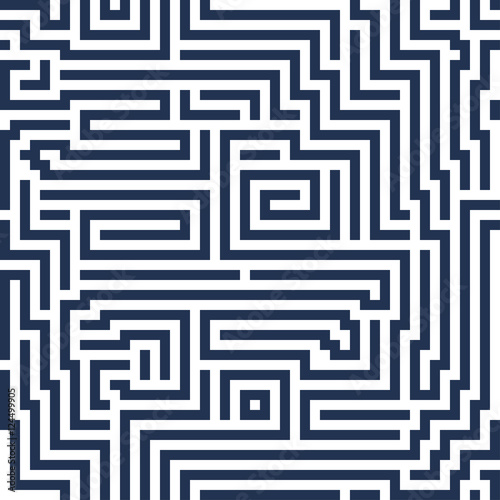 Vector abstract seamless background modern line maze. Decorative