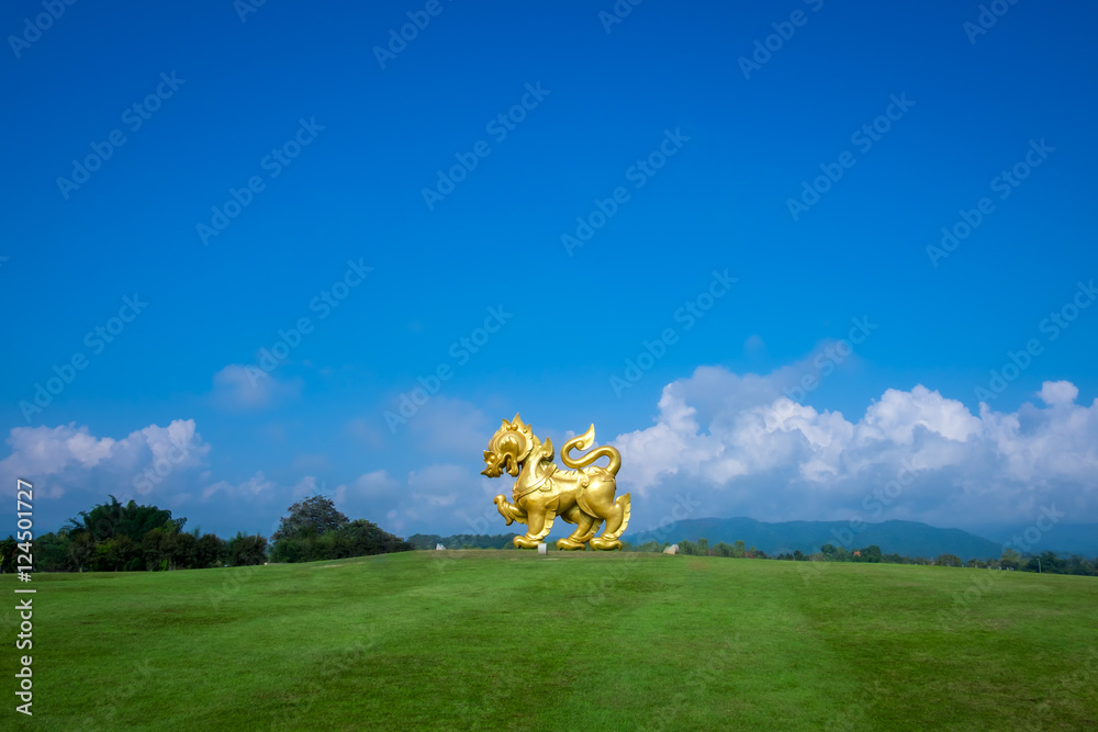 Singha blue sky