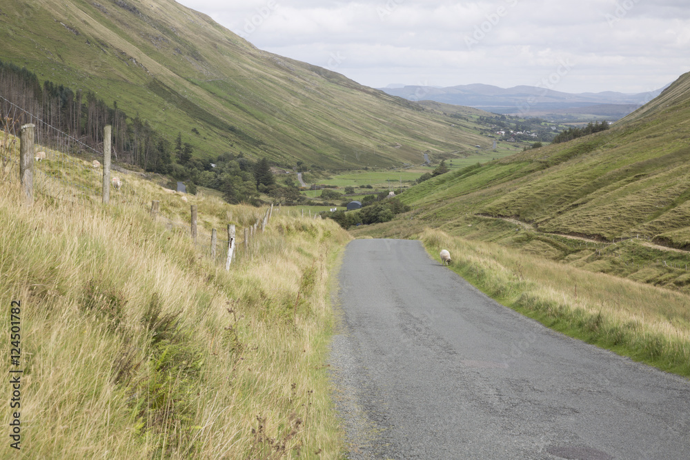 Fototapeta premium Glengesh Mountain Pass, Donegal