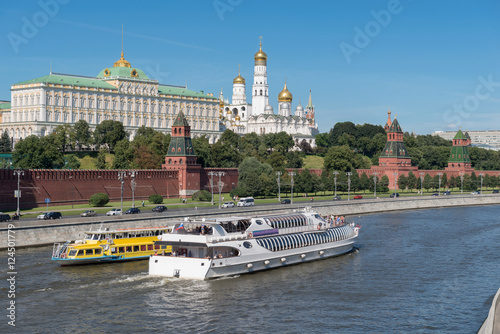 Panoramic view. Moscow Kremlin. Russia
