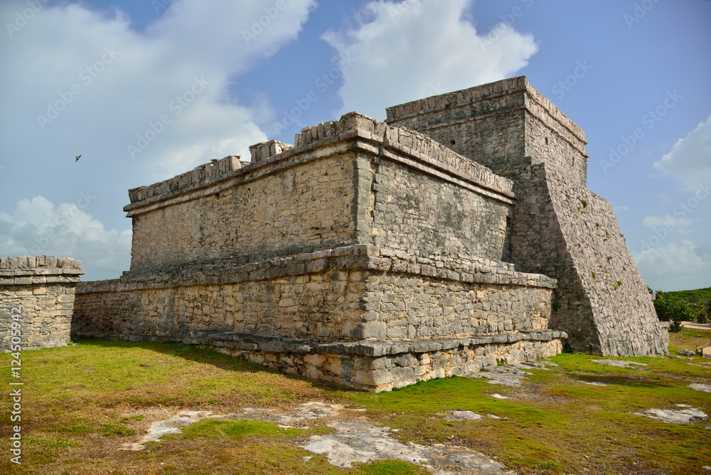 Tulum, rovine tempio maya