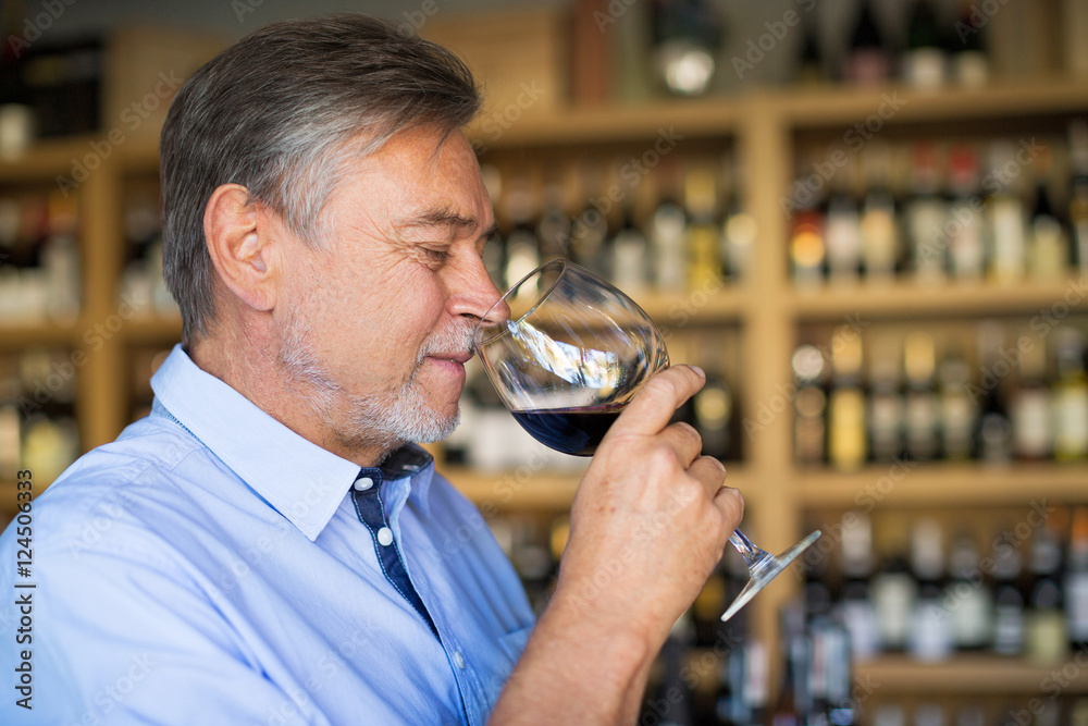 Man tasting wine
Man tasting wine