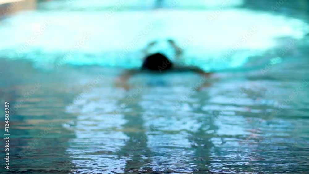 custom made wallpaper toronto digitalMan Swimmer Gets Out Of Water In Luxurious Swimming Pool