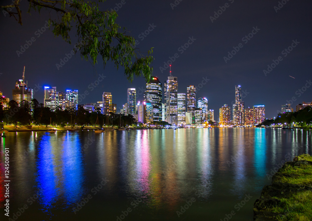 Brisbane City Nightscape