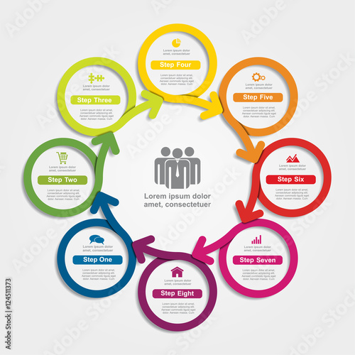 Infographic design template. Vector illustration.
