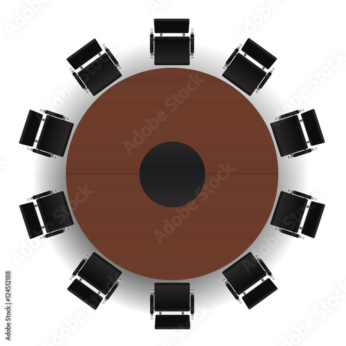 Salle de réunion - Table ronde