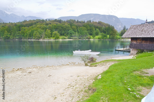 Lake Bohinj,Slovenia photo