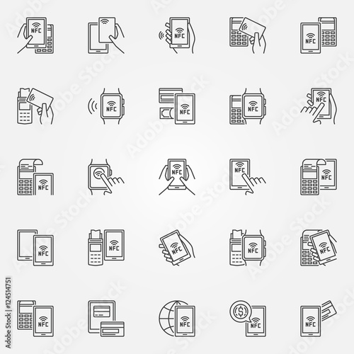 NFC payment icons
