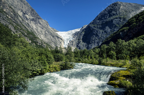 River in mountains of Norway