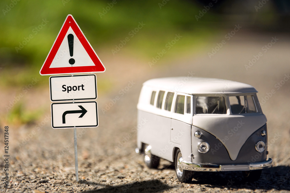 Schild 136 - Sport