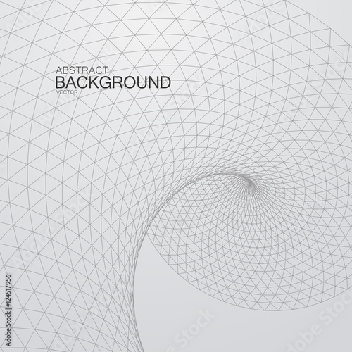 3D cyberspace grid.