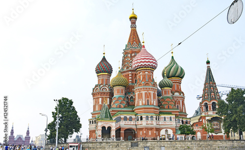Arquitectura y plaza Roja de Moscú, Rusia