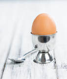 Portion of bolied Eggs (selective focus)