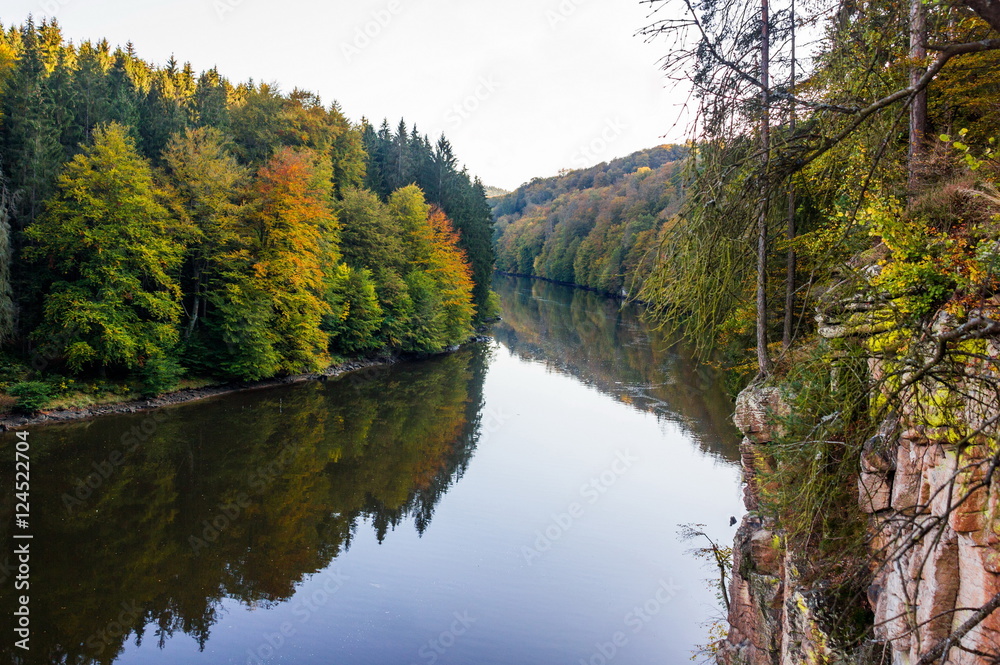 Vltava river, Czech Republic.