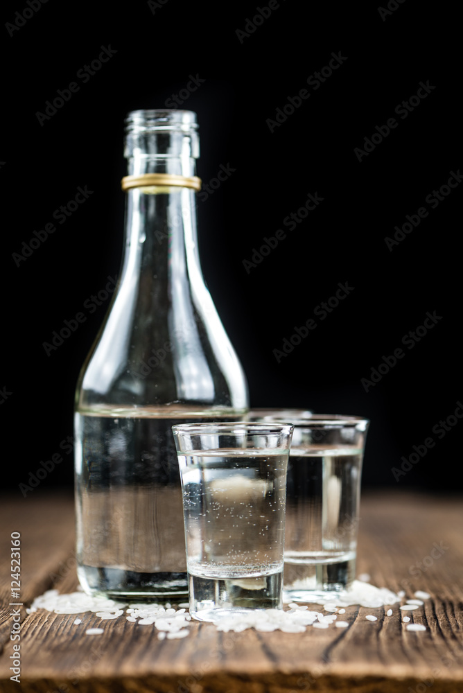 Japanese Sake (close-up shot) Japanese Sake (close-up shot)
