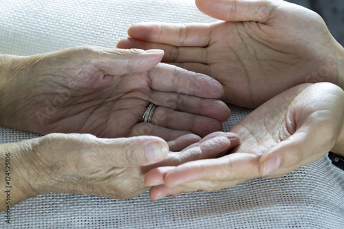 Holding Hands photo