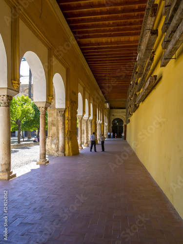 Kreuzgang der Kathedrale, ehemalige Moschee Mezquita, Cordoba, Andalusien, Spanien, Europa