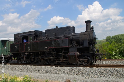 Steam engine-big bull, Czech republic