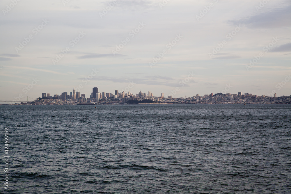 Panoramic view, San Francisco, California, USA.