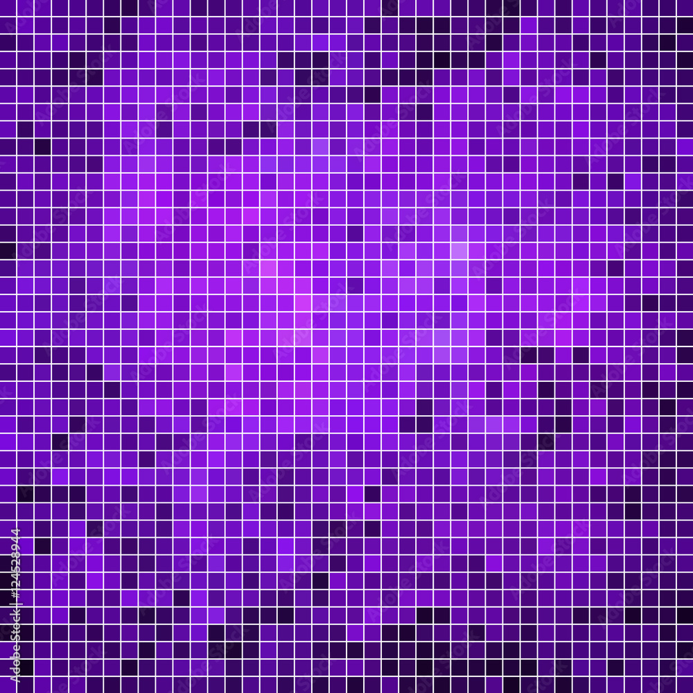 abstract vector square pixel mosaic background