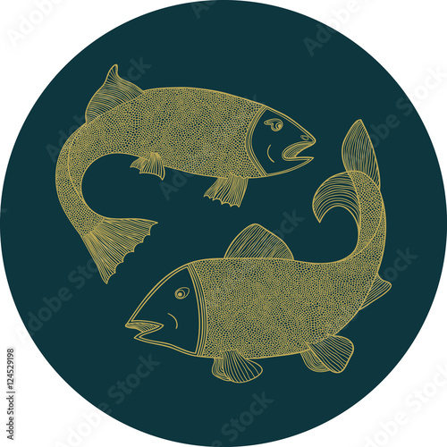 Fish in the circle