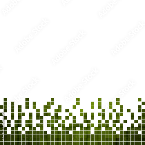 abstract vector square pixel mosaic background