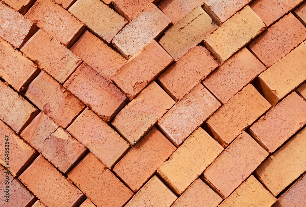 Bricks pile background Bricks pile background