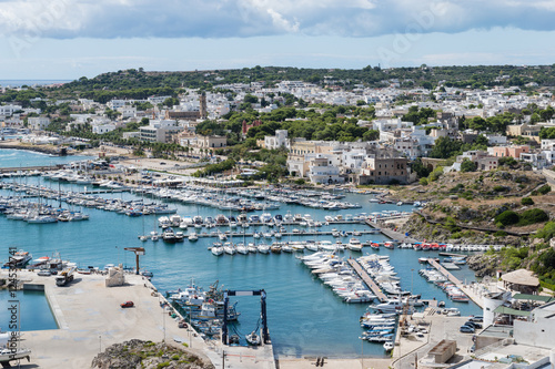 Panoramic view of Santa Maria di Leuca. Puglia. Italy.
