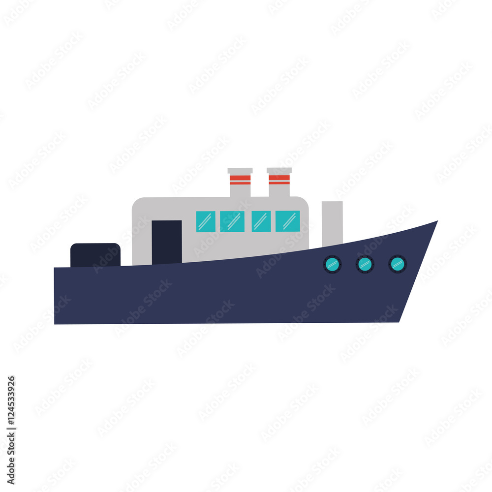 ship icon. sea transportation nautical and marine theme. Isolated design. Vector illustration ship icon. sea transportation nautical and marine theme. Isolated design. Vector illustration
