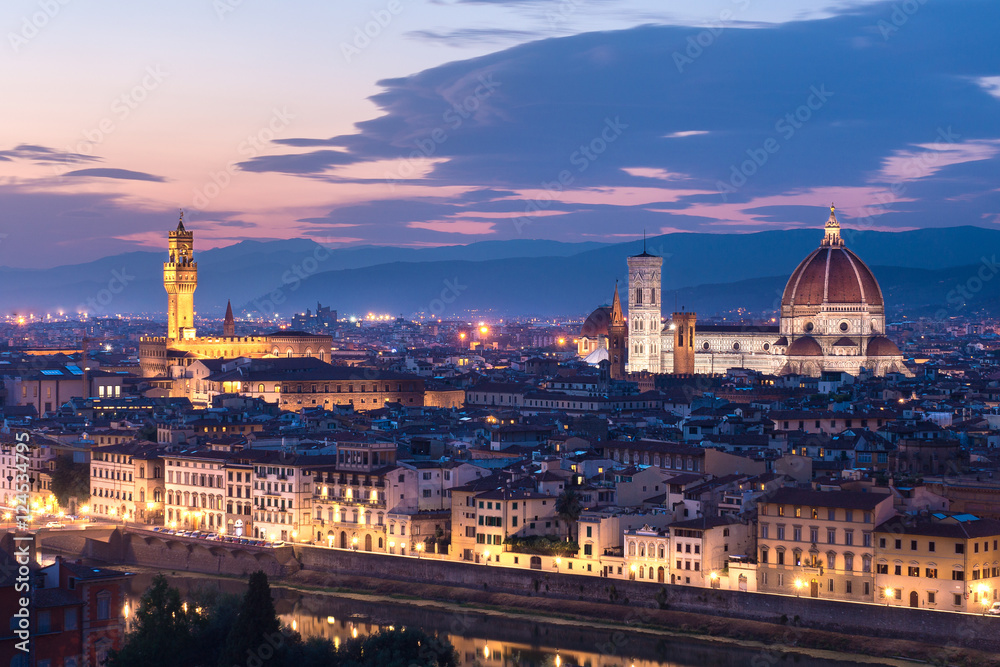 Fototapeta premium Florence seen from the Piazzale Michelangelo