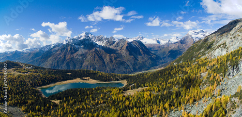 Lago Palù in autunno - Valmalenco - Panoramica photo