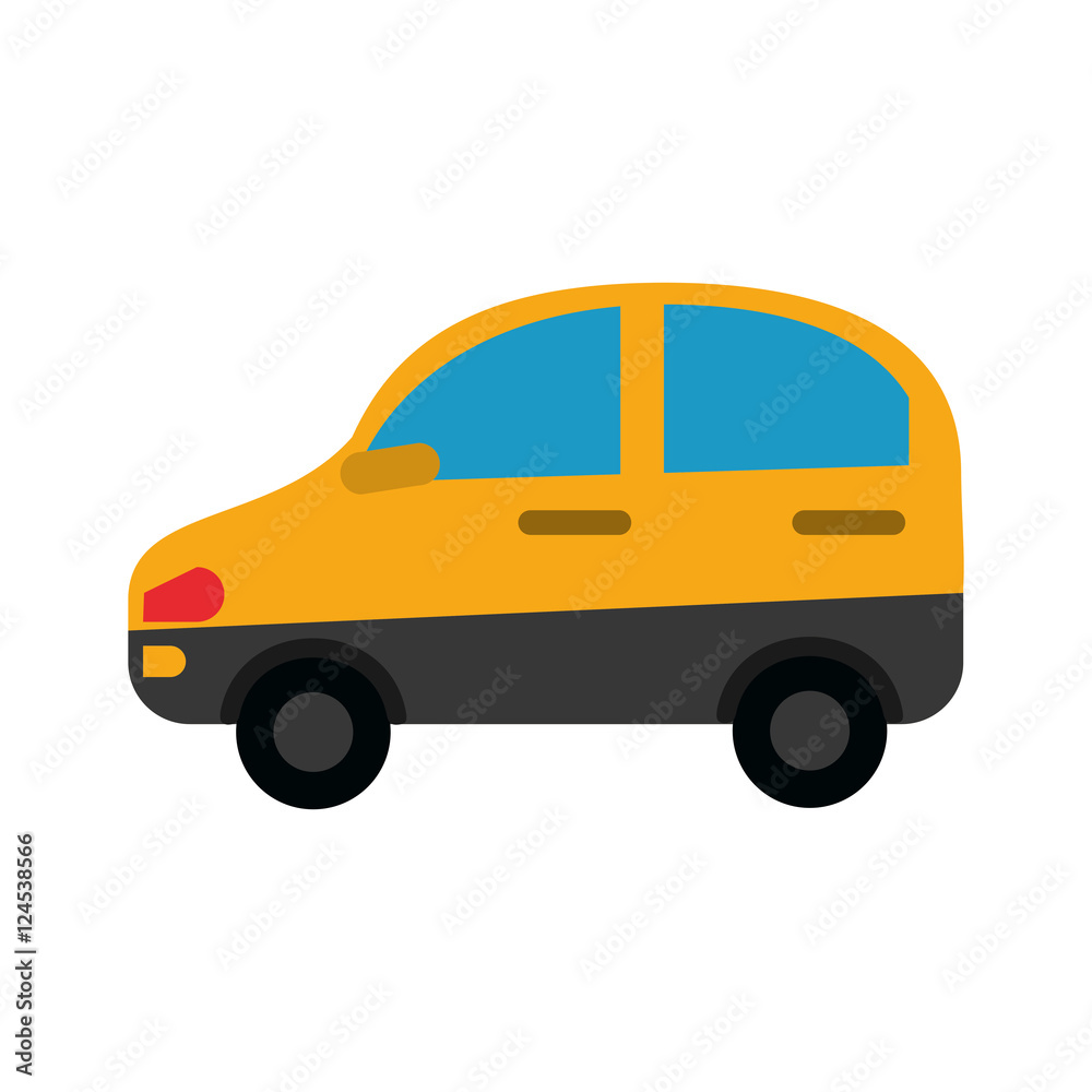 Car vehicle icon. transportation travel and trip theme. Isolated design. Vector illustration