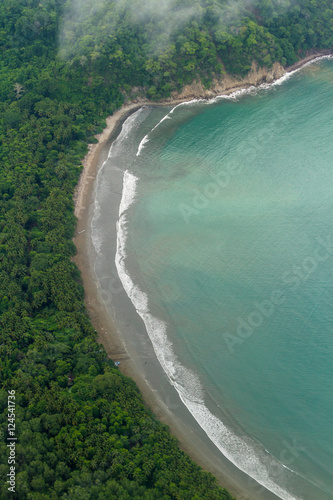Aerial view of the Golf of Nicoya