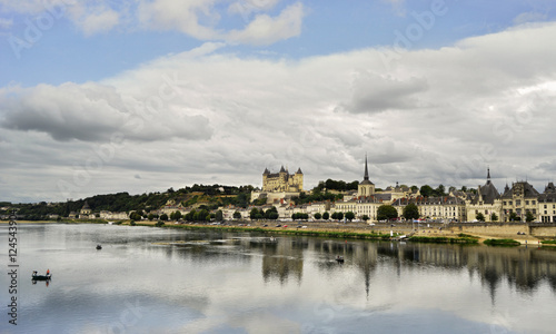 Saumur (49400) sur la Loire,  département de Maine-et-Loire, en région Pays de la Loire, France © didier salou