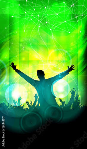Music event illustration