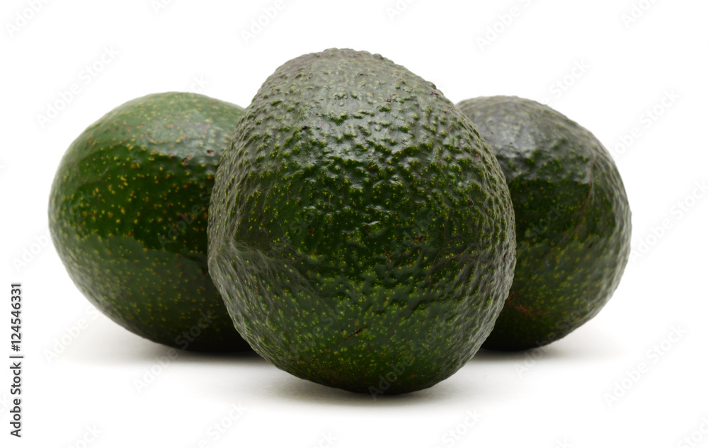 Fresh avocado isolated on white background Fresh avocado isolated on white background