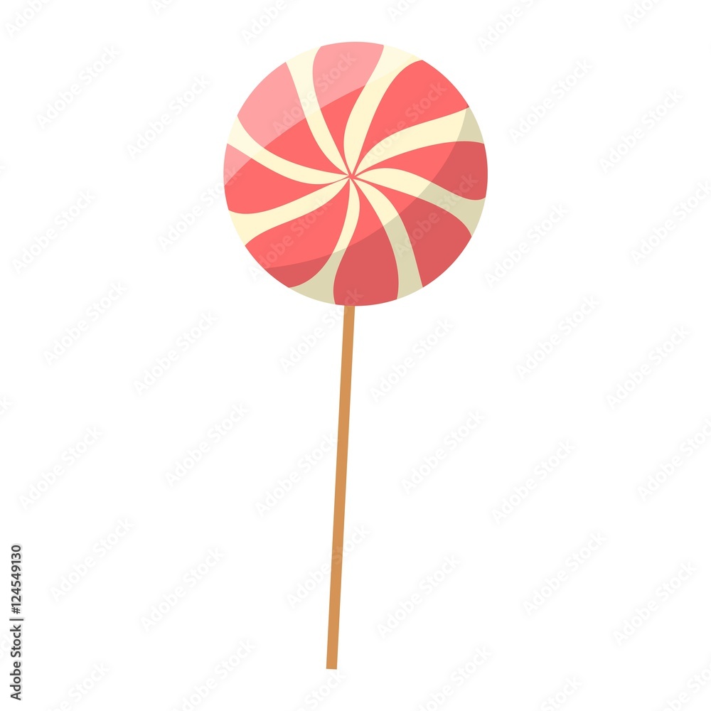 Lollipop sweet dessert vector illustration. Lollipop sweet dessert vector illustration.