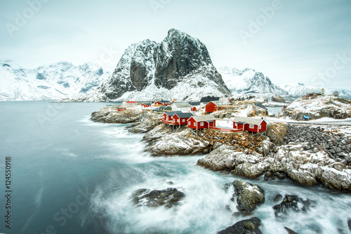 Fisherman's village, Lofoten island photo