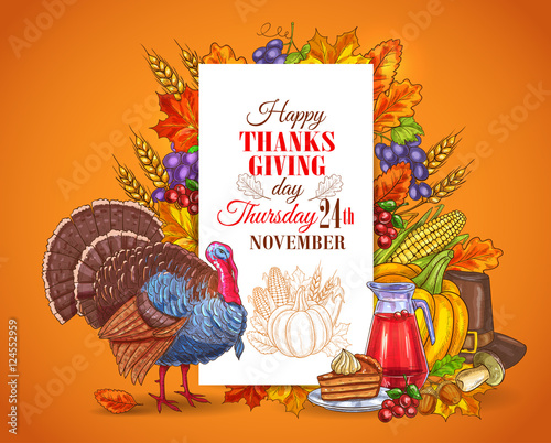 Happy Thanksgiving Day greeting