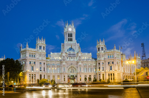 facade of the City of Madrid © cribea