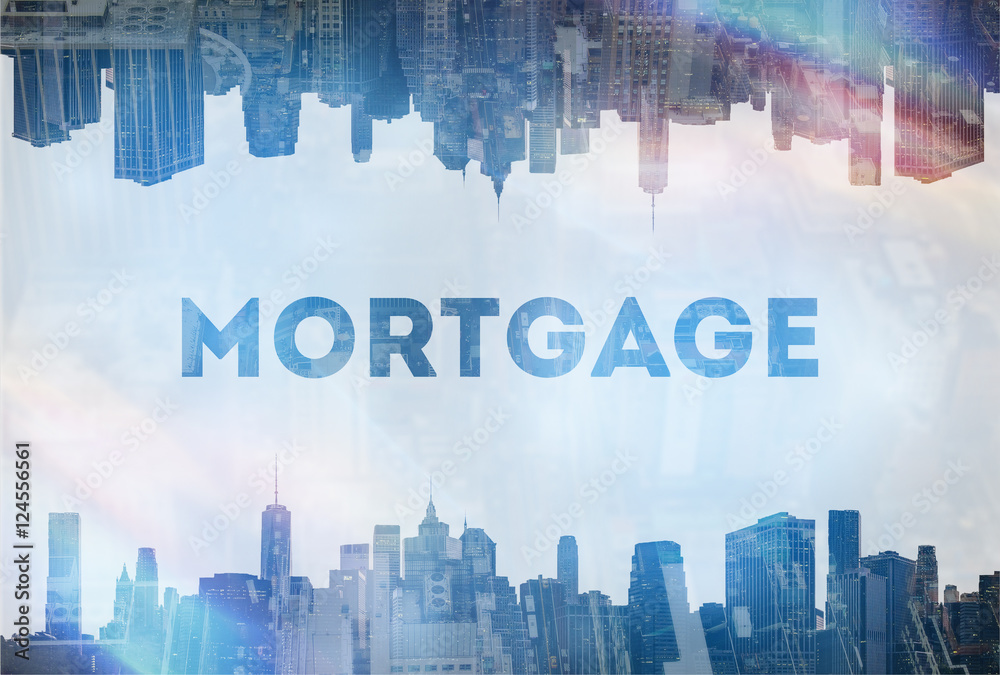 Fototapeta premium Mortgage concept image