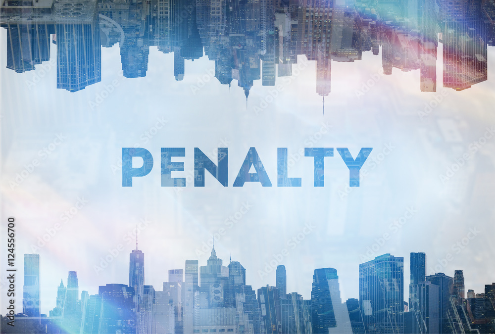 Penalty concept image