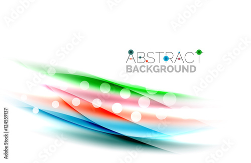 Wave abstract background